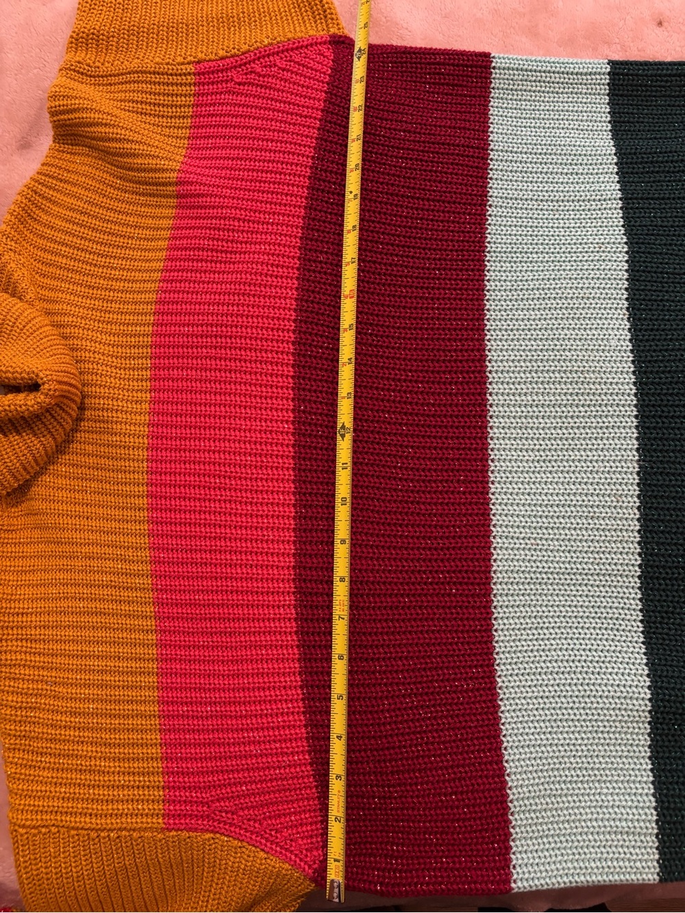 FARM Rio Striped Turtleneck Dress - Picture 3 of 5